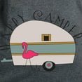 thumbnail image 3 of CafePress - Happy Camper T Shirt - Women's Traditional Fit Dark T-Shirt, 3 of 4