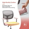 thumbnail image 2 of Pemberly Row Kids Height Children Study Chair w/Auto Brake Casters Pink, 2 of 8