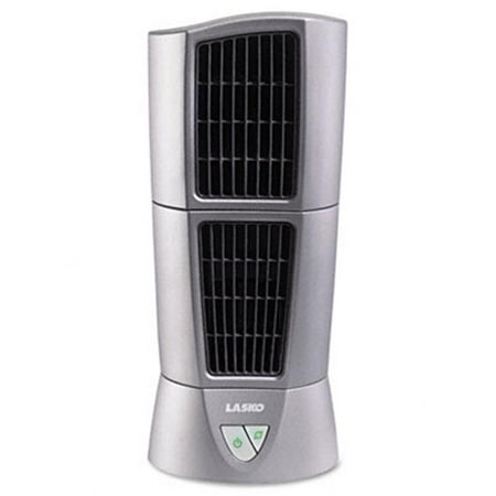 Lasko 4910 6 Inch Three-Speed Platinum Desktop Wind Tower Fan- Platinum |  Walmart Canada