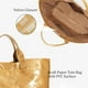 thumbnail image 4 of Bolsa de mano Lushandy con estampado de letras de PVC impermeable para mujer, 4 of 6