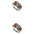 thumbnail image 1 of Maytalsory Retro Owl Eye Ring Electroplated With Luster Eye Owl Ring Alloy Exquisite Craft Adjustable Size Official Yellow 2Set, 1 of 6