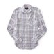 thumbnail image 1 of Camisa de franela a cuadros Aeropostale para mujer color blanco roto pequeña, 1 of 1