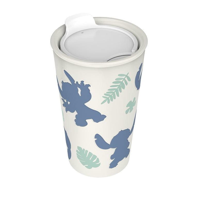 ニッキー157ピカソ柄刺繍入りTU(C.GY)・144P(BK) Zak Designs 11oz Stitch Java Twist Tumbler, Ceramic Tumbler with