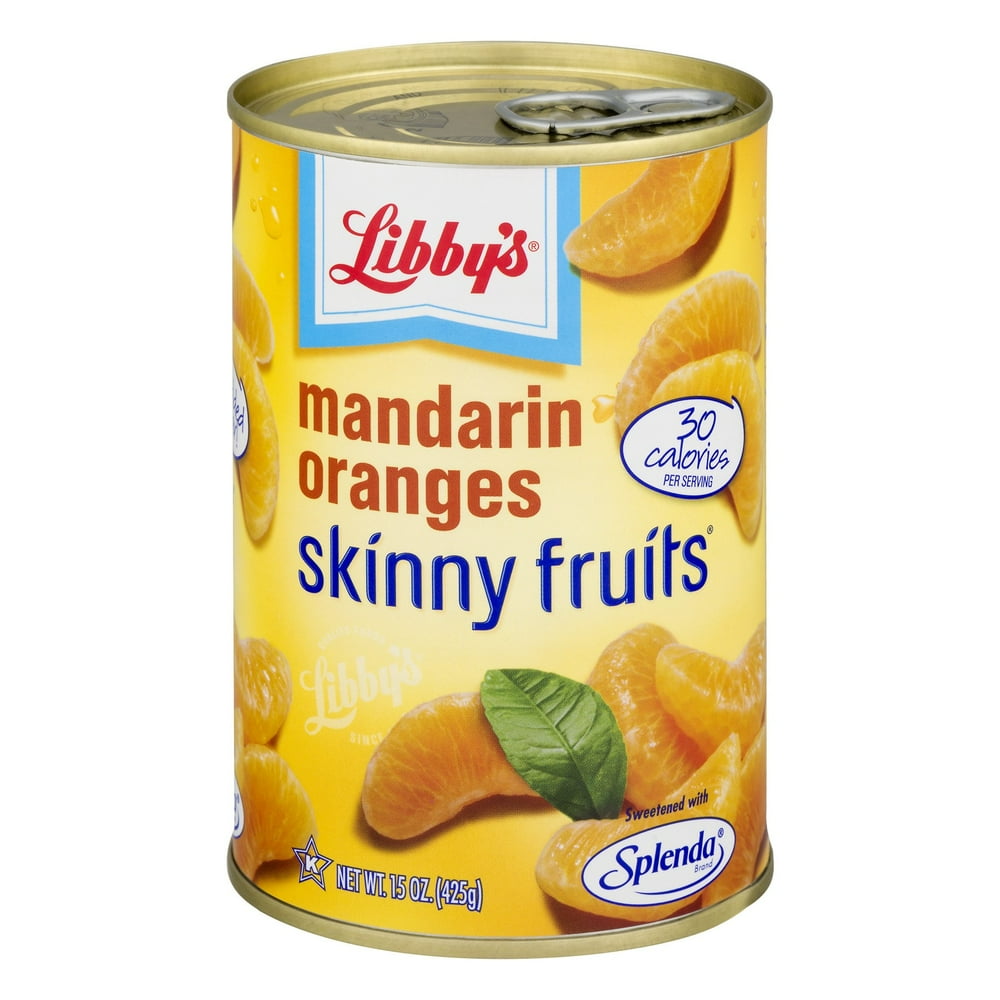 Libby's Skinny Fruits Mandarin Oranges, 15 oz