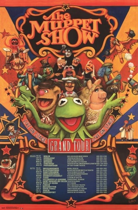 THE MUPPET SHOW Poster Wall Decoration Photo Print 24x36 inches A 