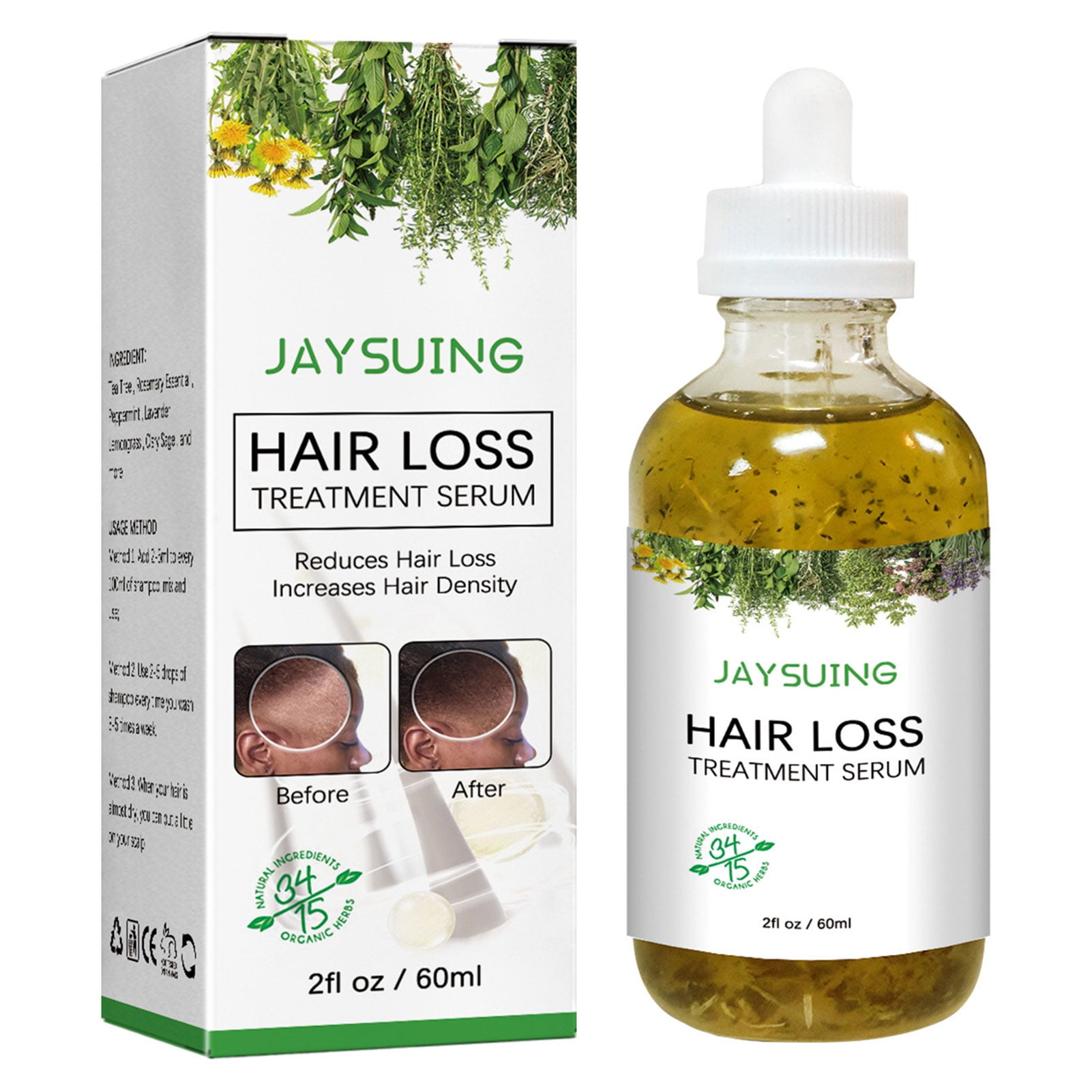 Plant Essence Hair Growth Oil Balance Microbiota Protect Scalp Health Oil for Hair Thickening