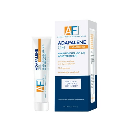 AcneFree Adapalene Gel 0.1%, Once-Daily Acne Spot Treatment, 0.5oz