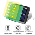 thumbnail image 4 of Lámparas solares para exterior, lámpara solar de 56 LED para exterior con detector de movimiento, resistente al agua IP65, ángulo de iluminación de 120°, lámpara solar de pared para jardín con cable Zhivalor OTTO-HR-0442, 4 of 8
