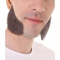 thumbnail image 3 of HPO | Adult Men's Mutton Chops Side Burns Beard | Human Facial Hair| Lt-Black color |, 3 of 5