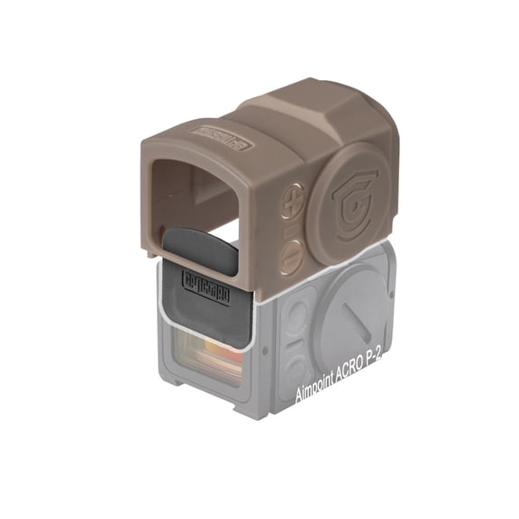 OpticGard Aimpoint Acro P-2 Scope Cover, FDE, One Size
