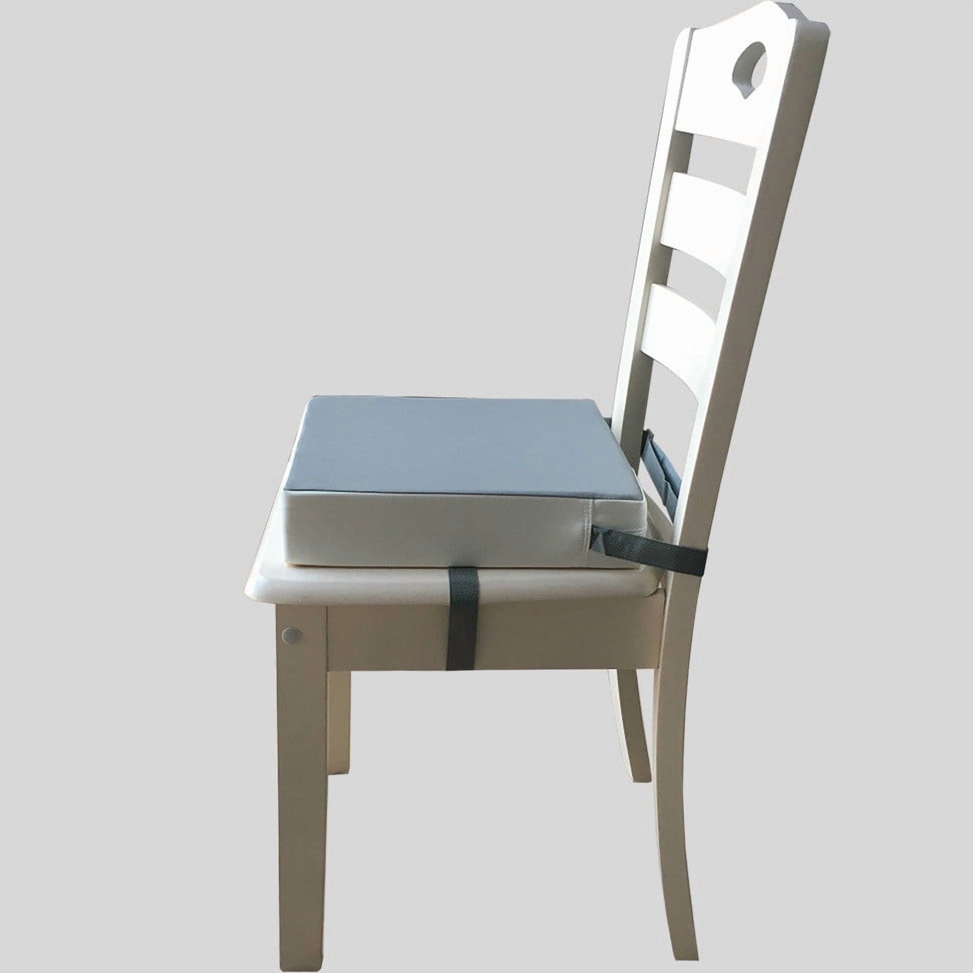 Lunxisen 2 Pcs Dining Chair Heightening Cushion Portable Dismountable Adjustable Highchair Booster for Baby Toddler Kids Infant Washable Thick Chair Seat Pad Mat
