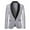 Silver, variant on toraway Mens Suits Classic Fit Stretch Men'S Casual Fashion Suit Sequin Male Stage Personality Performance Emcee Sequin Solid Color Suit L