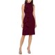 thumbnail image 1 of Betsy & Adam Vestido de vaina con volantes para mujer, rojo, 12 Betsy & Adam Sheath, 1 of 2