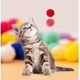 thumbnail image 3 of Pelota de peluche creativa para gatos yuxing Juguete para gatos pistola de tiro 20 piezas elásticas, 3 of 5