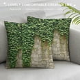 thumbnail image 3 of Autua Vines Plants Graphic Decorative Cushion Throw Pillow Cover for Home Couch Living Room Bed Sofa Short Plush Aesthetic Decor 1PC 24x24in, 3 of 5