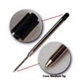 thumbnail image 4 of Jaymo Replacement for Parker 1950369/1950371 - Measures 3.875 in / 98 mm Long - G2 Ballpoint Pen Refill - 6 Black + 6 Blue, 4 of 7