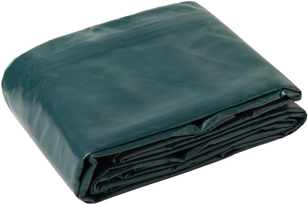 Tarps Now Waterproof Vinyl Tarp 20’ x 20’ Heavy Duty Tarps (Forest