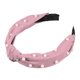 thumbnail image 5 of Satén Anudado Perla Diadema, para Mujeres, Rosa, 1.1 Pulgada Ancho, 5 of 7