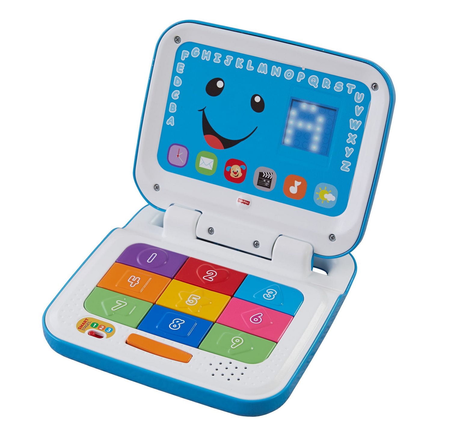 Fisher-Price Laugh & Learn Smart Stages Blue Laptop