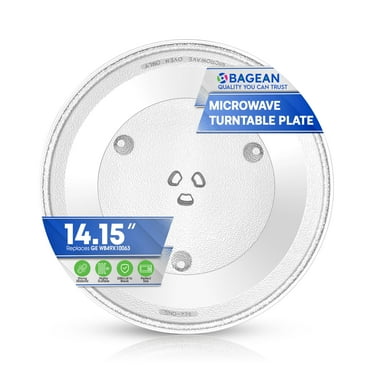 Replacement For GE WB49X10063 Microwave Glass Tray/Turntable Plate 14 1/8"