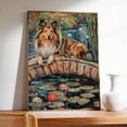 thumbnail image 4 of Hudo Dog Canvas Wall Art,Dog Wall Art print, Colorful Shetland Sheepdog Dog Decor for Kids Nursery Bedroom Living Room Office Home Unframed 8x12 inches, 4 of 5