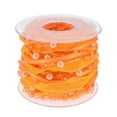 thumbnail image 2 of Rongfmy Bead Ribbon Chiffon Applique Beaded Handmade for Birthday Party Bouquets orange, 2 of 9