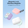 thumbnail image 3 of Funda ESR para AirPods Pro 2.ª generación con MagSafe White, 3 of 9
