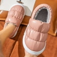 thumbnail image 4 of VerPetridure Cotton Slippers Winter Household Plush Warm Home Household Waterproof Non-slip Cotton Slippers, 4 of 6