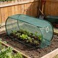 thumbnail image 6 of Foldable Plant Sun Shade Net Cover – 90x45x35cm Green Mesh Protection for Vegetables Flowers Potted Plants – Blocks Birds & Pests, Breathable, Portable Garden Cover, 6 of 6
