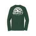 thumbnail image 2 of Gravity Outdoor Co. Long-Sleeve Shirt - Forest Green - White Logo - 2XL, 2 of 2