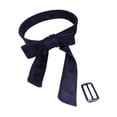 thumbnail image 1 of Cinturón de abrigo de lana para mujer, cinturón portátil para ir de compras, suéter, chaqueta Azul marino oscuro, 1 of 9