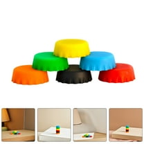 WHAMVOX 6pcs Silicone Reptile Feeding Dish For Lizards And Turtles Terrarium Tank Tiny Reptile Water Feeder Mini Food Feeding Bowls