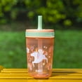 thumbnail image 5 of Zak Designs 15oz Kelso Toddler Cups For Travel or At Home, Durable Plastic Sippy Cups With Leak-Proof Design is Perfect For Kids (Unicorn), 5 of 8