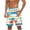 Multicolor#14, variant on ZCFZJW Men's Swim Trunks Big and Tall Regular Fit Casual Tropical Printed Drawstring Elastic Waist Quick Dry Board Shorts Swimsuit Swimwear Bathing Suit Multicolor#11 M