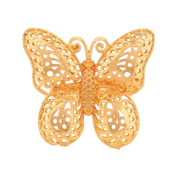 Efulgenz Antique Boho Indian Bollywood Butterfly Adjustable Statement Big Finger Rings Jewelry