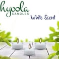 thumbnail image 2 of Hyoola, 6 Hour White Scented Tealight Candles White Color 15 Pack, 2 of 4