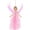 Pink, variant on Ngheia 7.5-inch Christmas Tree Topper, Mini Fairy Angel