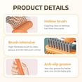 thumbnail image 4 of 2-in-1 Comb Cleaner with Pick and Bristles,Portable Hair Brush Cleaner, Hair Brush Cleaner Tool, Hairbrush Cleaner Tool, Hairbrush Cleaner Tool Rake Salon Travel Use,White 1Pcs, 4 of 7