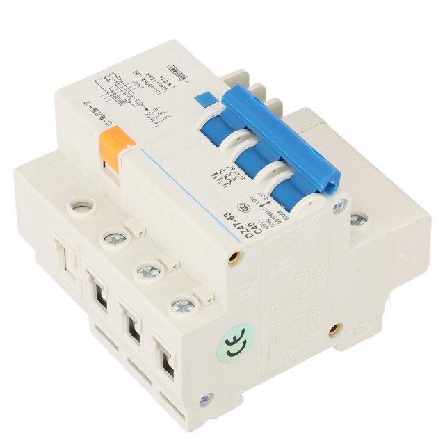 Disyuntor automático, Disyuntor en miniatura Mini disyuntor eléctrico 3P Acabado de lujo