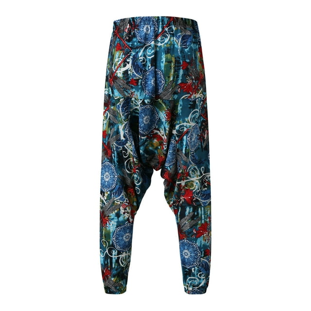 LEEy-world Pants for Men Men’s Eversoft Fleece Sweatpants with Pockets, Moisture Wicking & Breathable Sky Blue,M