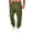 Army Green, variant on Cargo Sweatpants for Men Elastic Waist Pants with Pockets Baggy Drawstring Jogger Pants,Workout Casual Wear, Work Travel Hiking