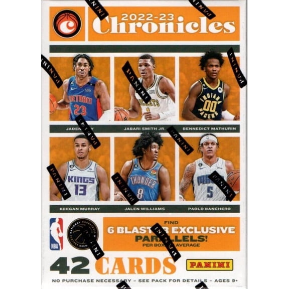 2022-23 Panini Chronicles NBA Basketball Factory Sealed Blaster Box 42 Cards