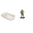 thumbnail image 1 of Bandeja de comida europea creativa y escultura de caballero como adorno de tocador para la decoración del hogar, el desayuno, la entrada y la sala de, 1 of 8