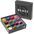 thumbnail image 5 of Aramith Tournament BLACK Pool Ball Set - Duramith™ Technology - Regulation 2-1/4" (57.2mm) - Matchroom Multisport TV Edition, 5 of 5