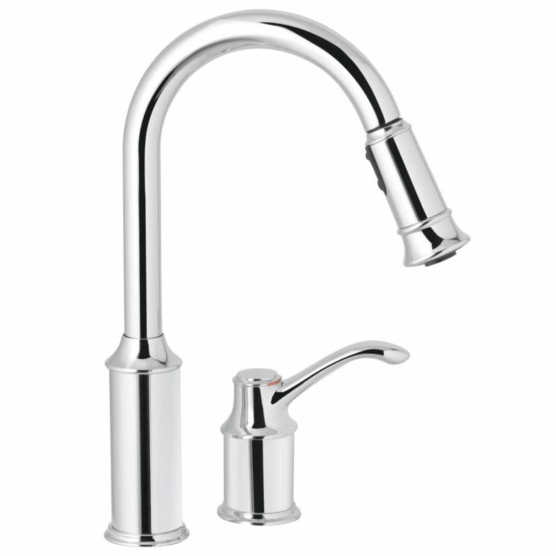 Moen 7590orb Aberdeen Single Handle Kitchen Faucet With Pullout