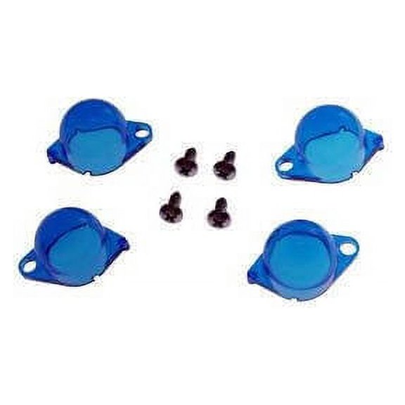 Scott Drake C4VY-10B870-B-4 1965-1966 Instrument Panel Light Filters Blue