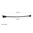 thumbnail image 5 of HUGFEGWE Câble d'Extension USB 0,3m, Angle vers le Haut 90°, Rallonge à Vis CJ25311-4205, 5 of 5