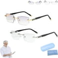 thumbnail image 6 of Mag Vision Glasses, Intelligent Zoom Anti Blue Light Presbyopia Glass, Multi-focus Reading Glasses for Men and Women, 6 of 14