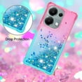 thumbnail image 4 of Funda para Xiaomi Redmi Note 13 Pro 4G Transparente con Brillos Carcasa Protectora Antigolpes con Glitter Brillante, 4 of 5