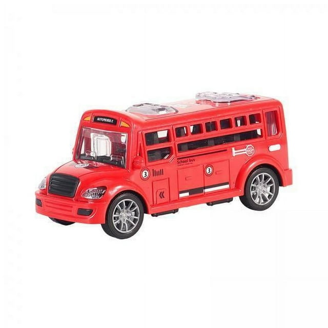 de 6 Autobuses Escolares de Juguete para Niños - Vehículos Divertidos Y Educativos 2 piezas